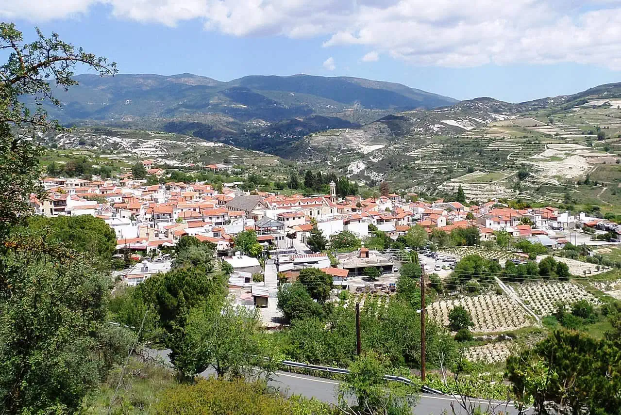 Omodos - Villages in Limassol District, Cyprus