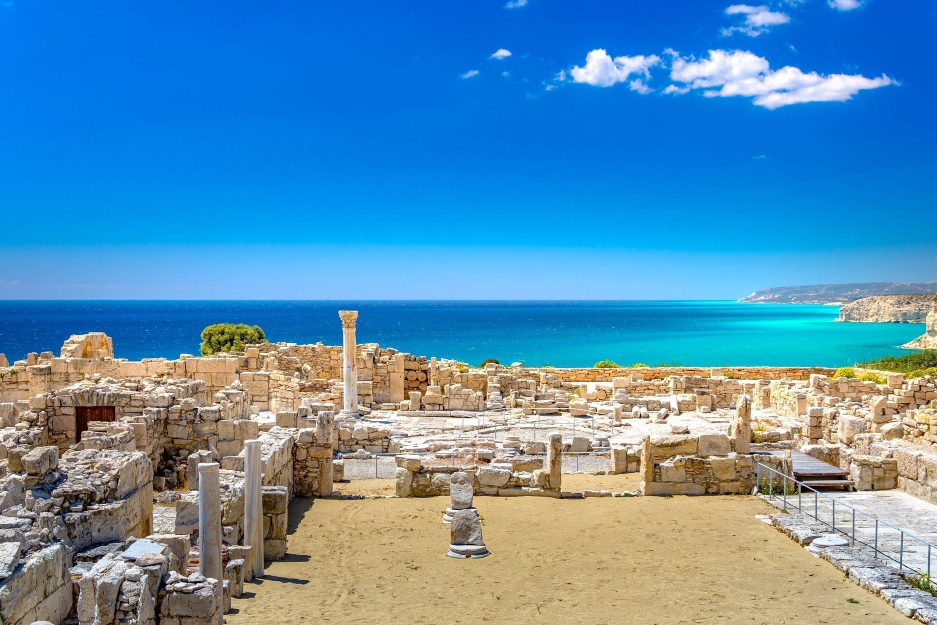 Archeological Site of Kourion - Culture History in Limassol District, Cyprus