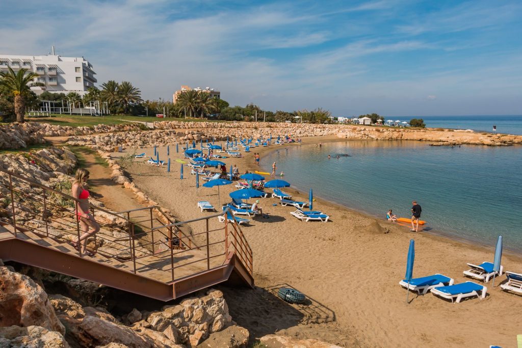 Vrysoudi beach - Beaches in Famagusta District, Cyprus