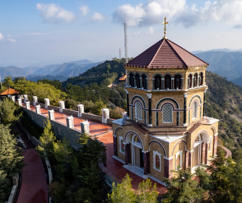 Throni Shrine - Churches Monasteries in Nicosia District, Cyprus