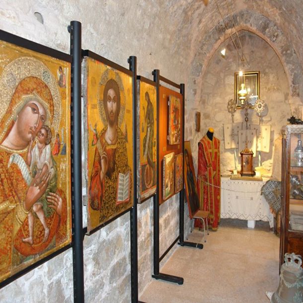 Icon store room of St. Mariamnis - Culture History in Limassol District, Cyprus