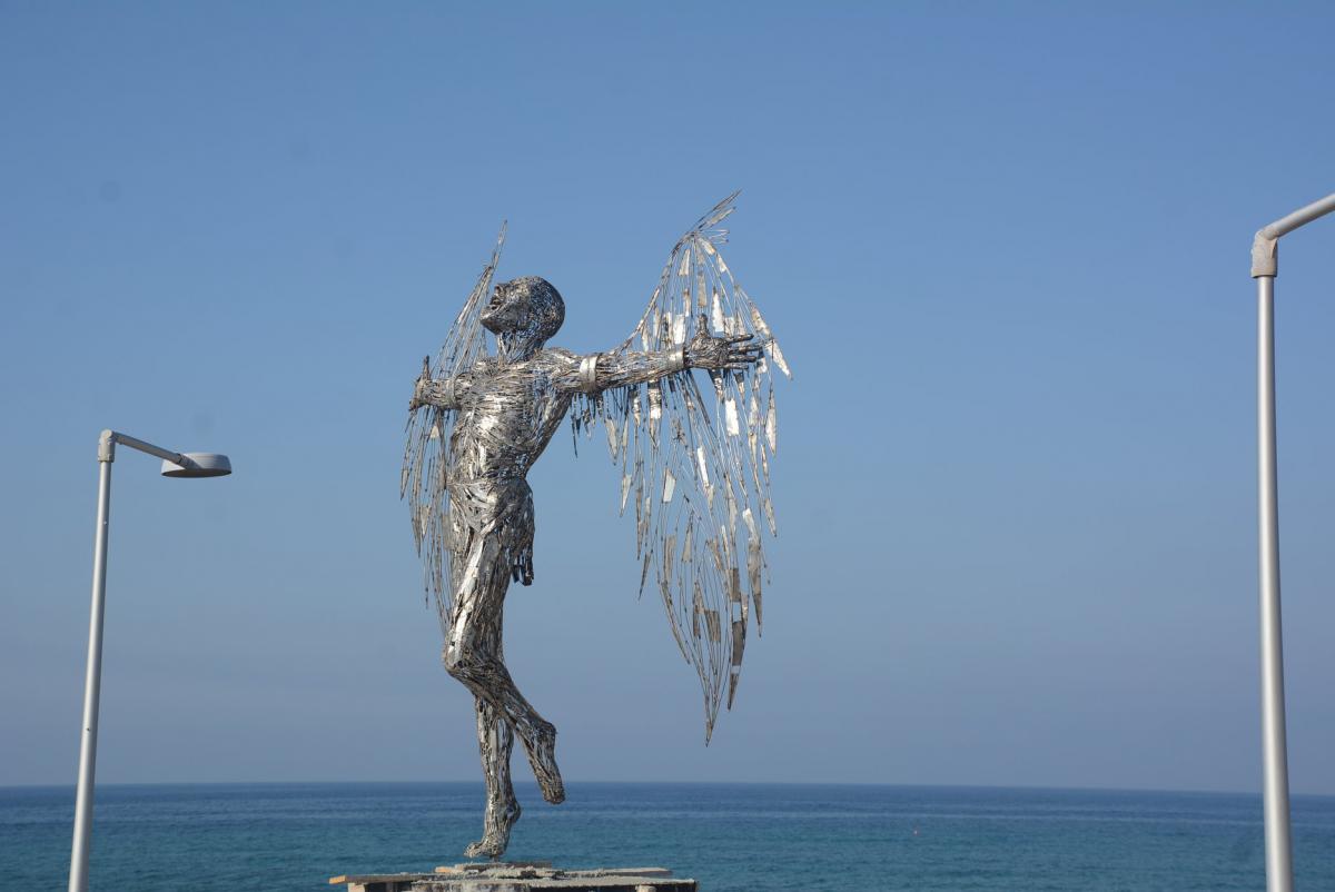 Statue of Icarus - Modern Attractions in Famagusta District, Cyprus