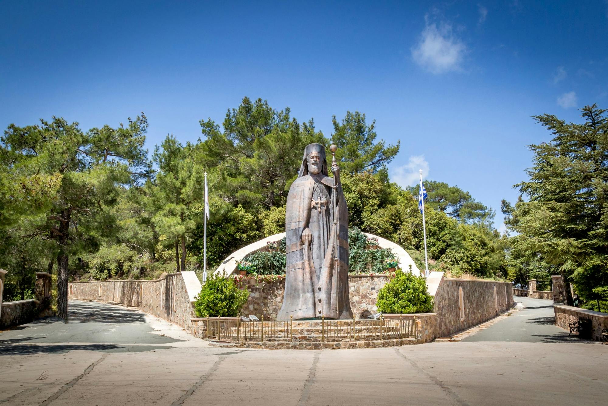 Makarios Statue - Culture History in Nicosia District, Cyprus
