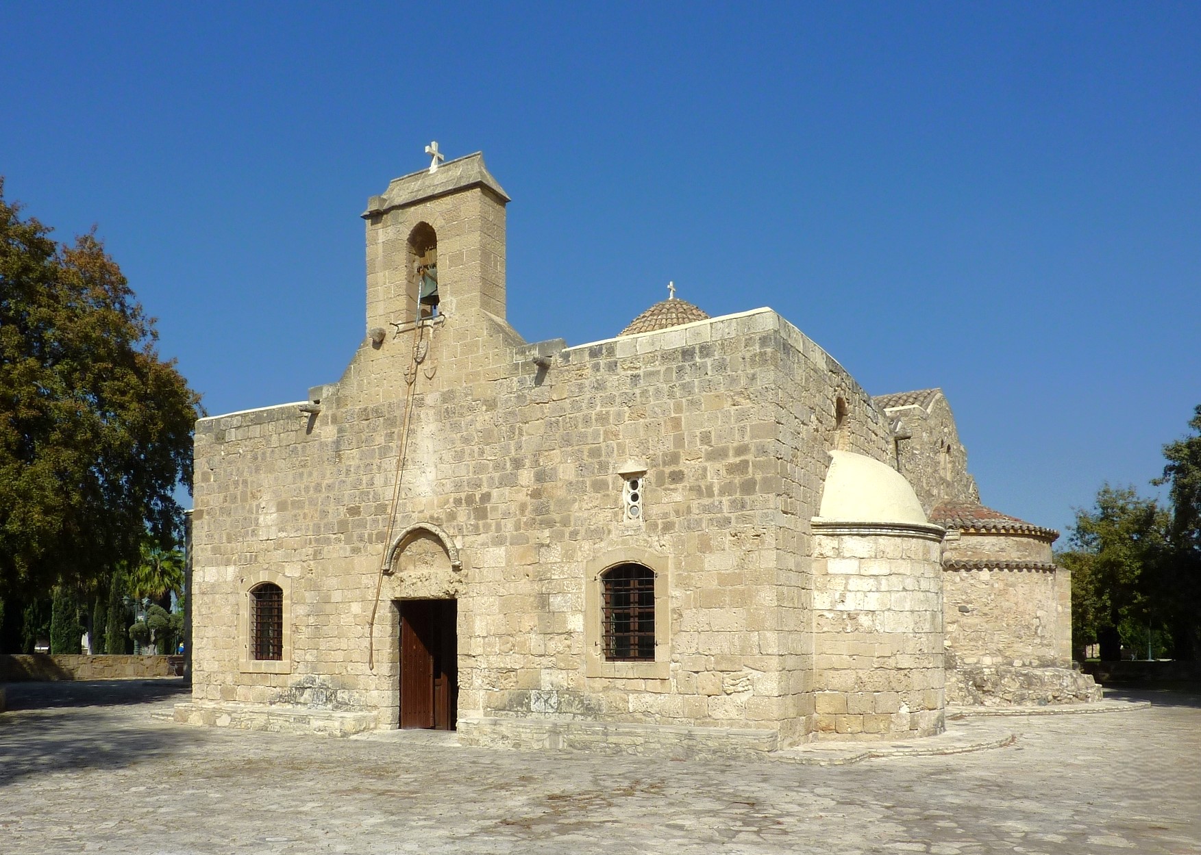 Holy Church of the Virgin Mary - Angeloktisti - Churches Monasteries in Larnaca District, Cyprus