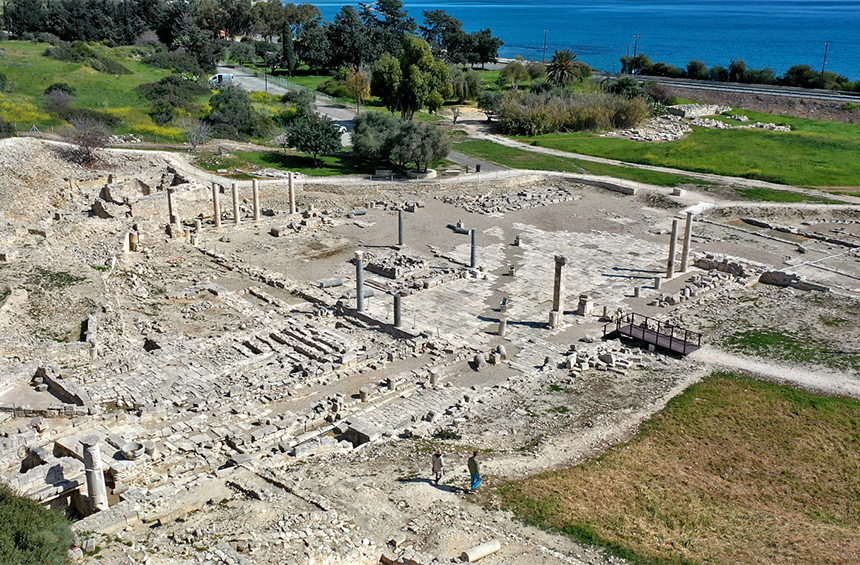 Archaeological Site of Amathous - Culture History in Limassol District, Cyprus