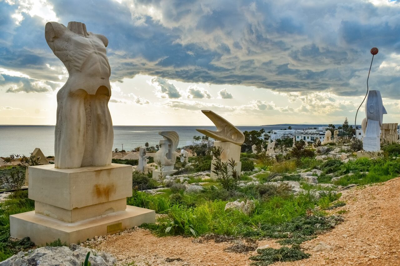 Sculpture Open Park - Culture History in Famagusta District, Cyprus