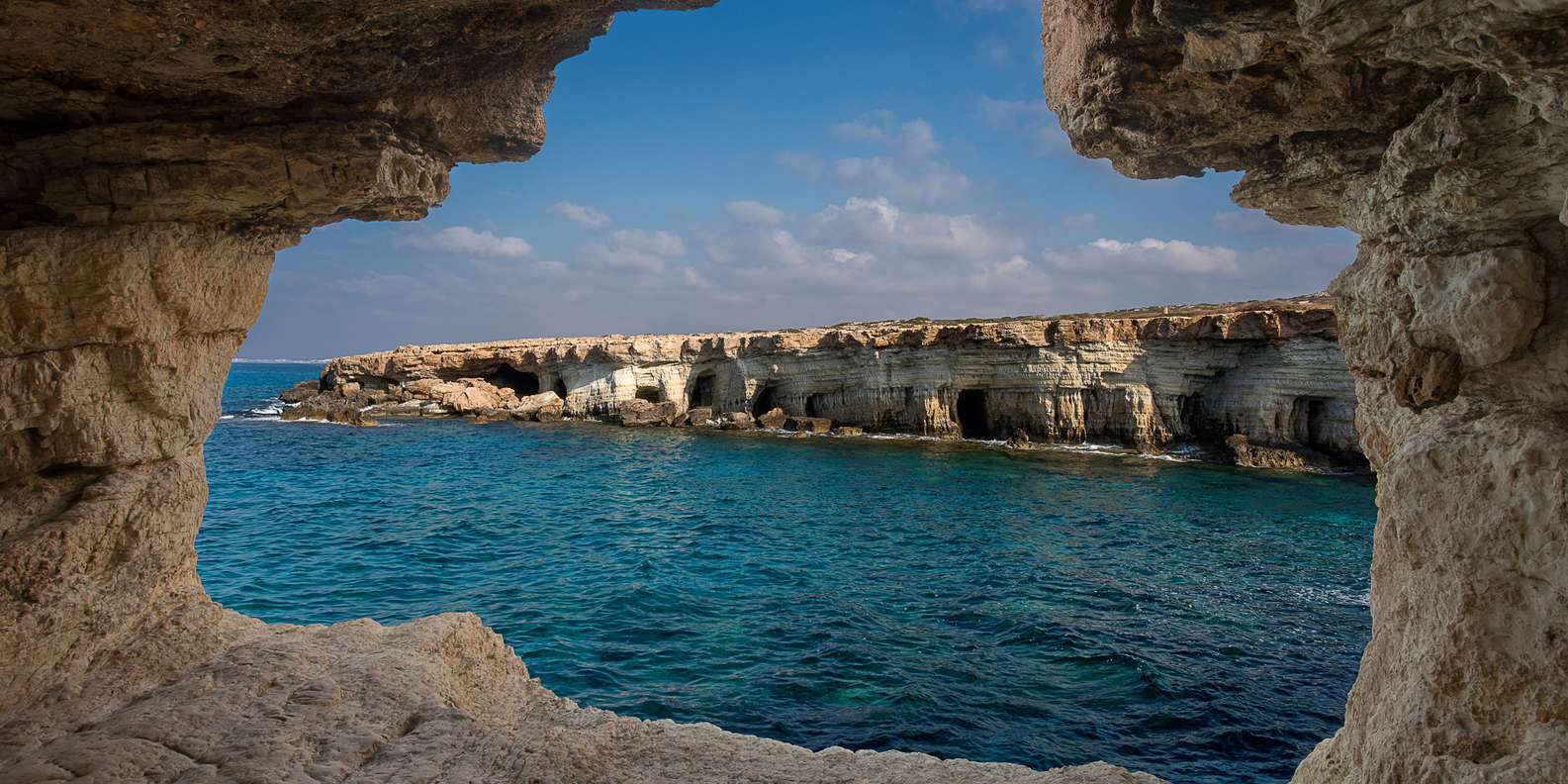 Sea Caves - Nature Outdoors in Famagusta District, Cyprus