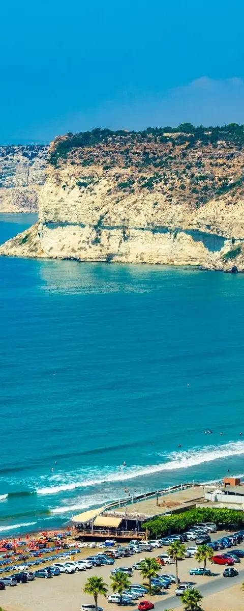 Kourion Beach - Beaches in Limassol District, Cyprus