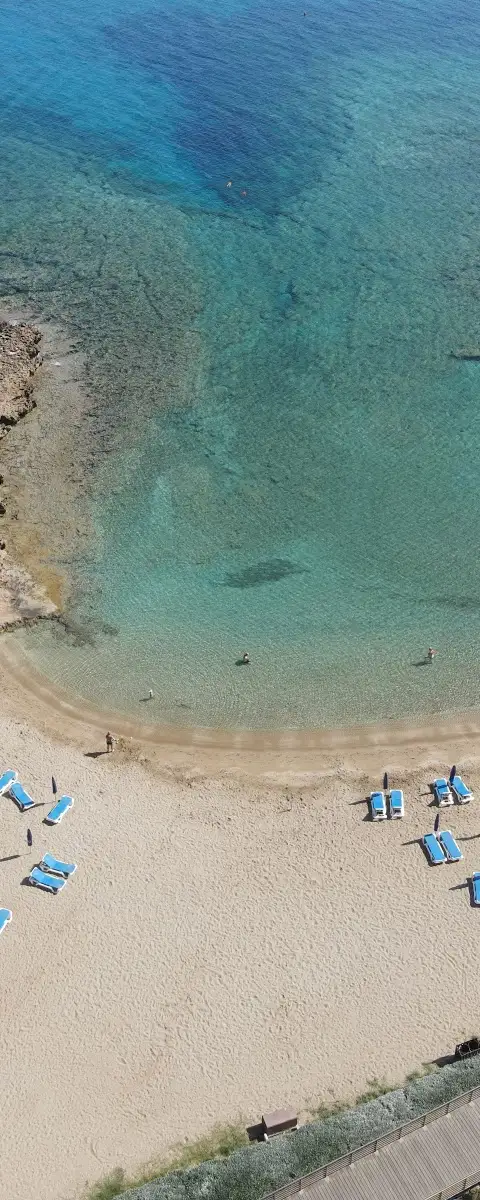 Polyxenia Beach (Pernera Gardens Beach) - Beaches in Famagusta District, Cyprus