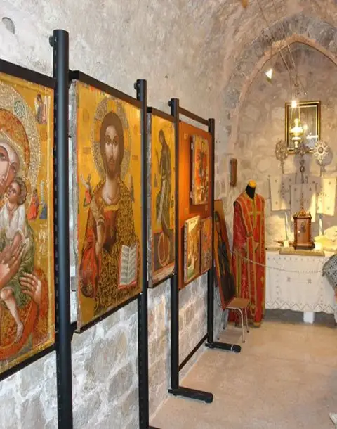Icon store room of St. Mariamnis - Culture History in Limassol District, Cyprus