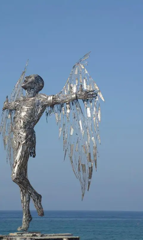 Statue of Icarus - Modern Attractions in Famagusta District, Cyprus