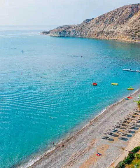 Pissouri Beach - Beaches in Limassol District, Cyprus