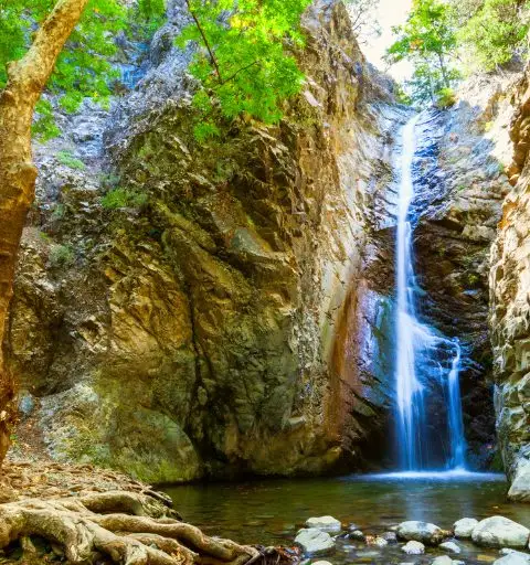 Millomeris Waterfall - Nature Outdoors in Limassol District, Cyprus