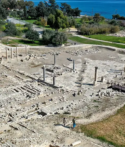 Archaeological Site of Amathous - Culture History in Limassol District, Cyprus