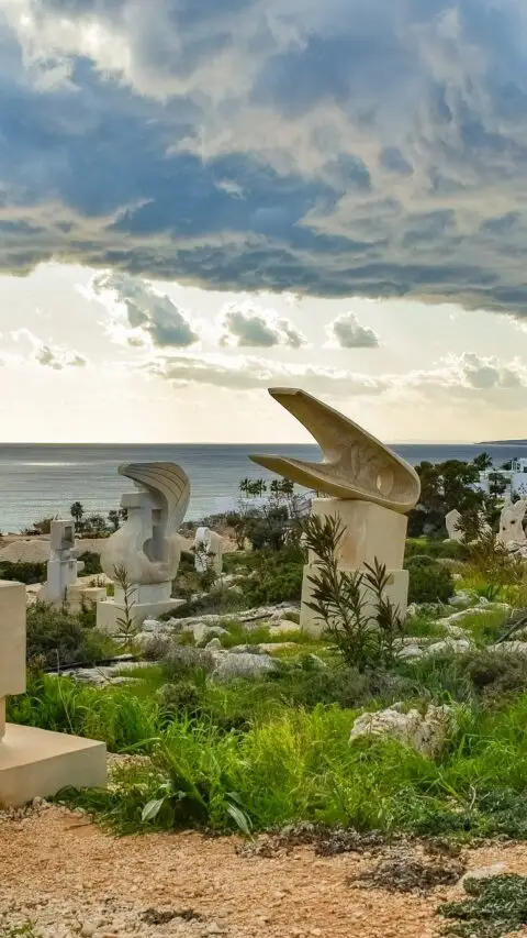 Sculpture Open Park - Culture History in Famagusta District, Cyprus