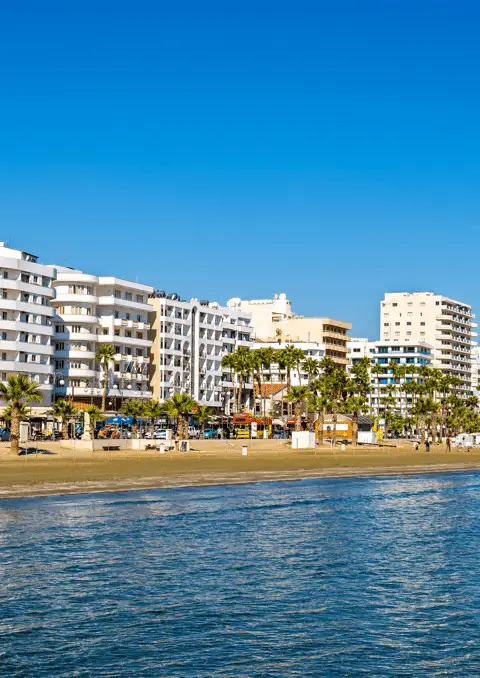 Finikoudes Beach - Beaches in Larnaca District, Cyprus