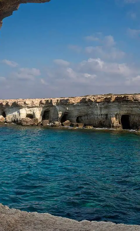 Sea Caves - Nature Outdoors in Famagusta District, Cyprus